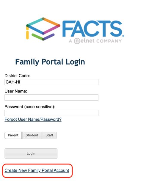 Student and Parent Portals provide access to students grades, assignments, and attendance, among other new features, such as the ability to view and pay fees online. . Facts management parent login